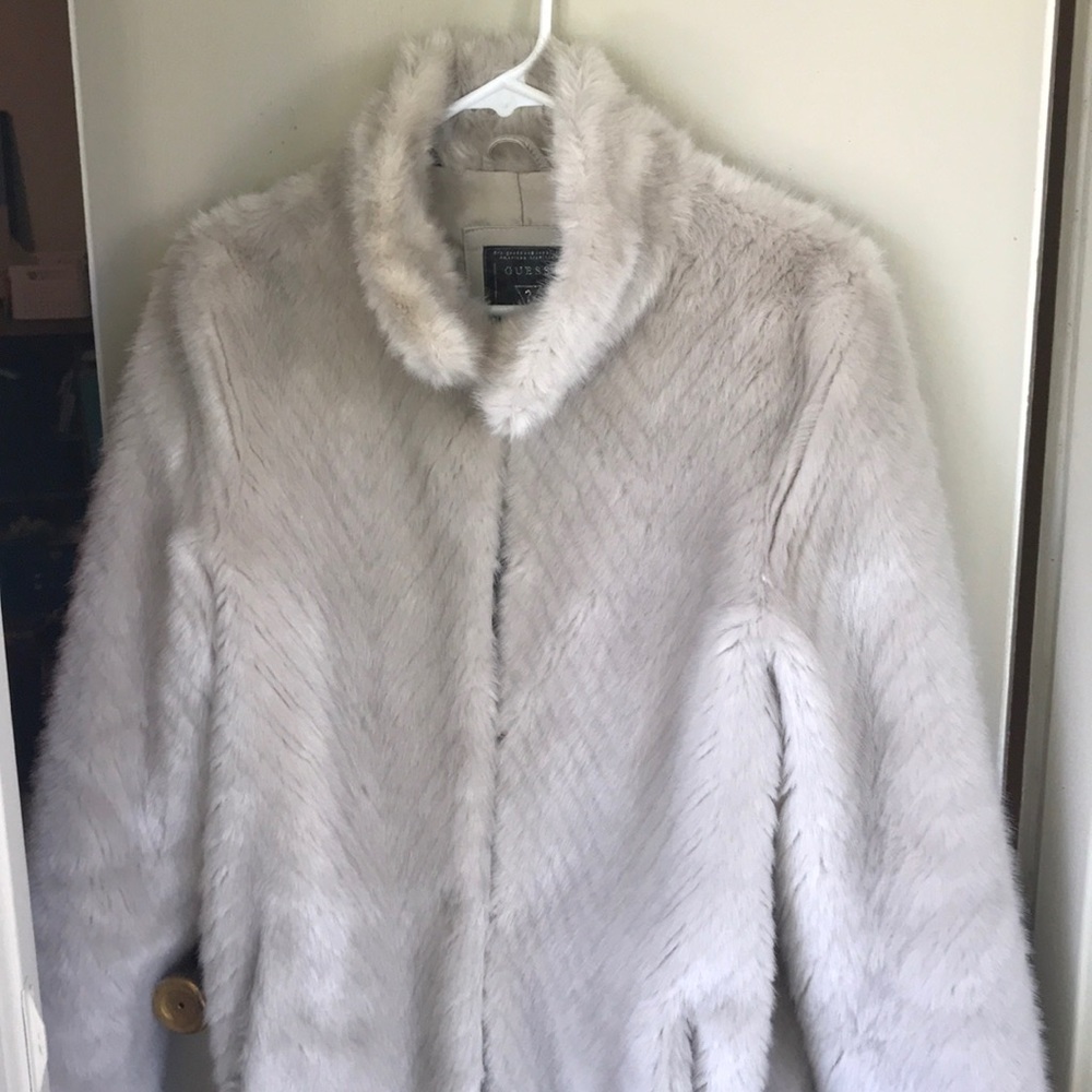 Guess Faux-Fur Coat